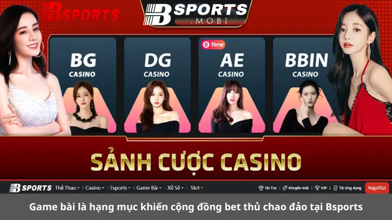 Cá cược casino giải trí bất tận